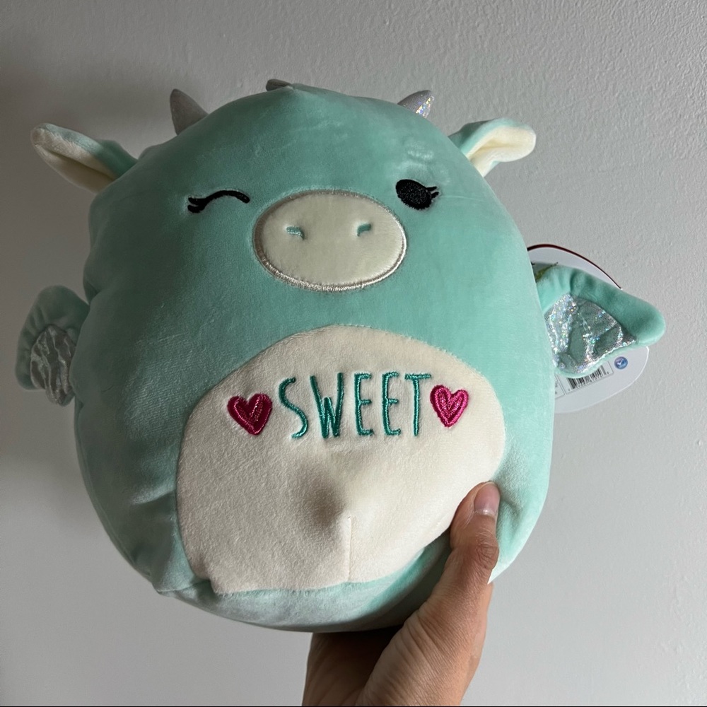 Palasha the Dragon Valentines Squishmallow